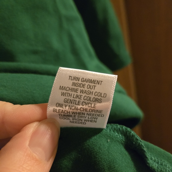 Studio Works 3X Studded Green Women's Top with 3/4 Sleeve - Picture 5 of 5